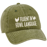 Fowl Language Baseball Cap