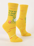 Women's Crew Socks - Tough as Shit