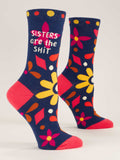 Women's Crew Socks - Sisters are the Shit