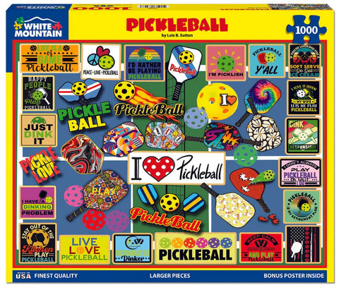 I Love Pickleball Jigsaw Puzzle