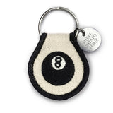 Patch Keychain - 8 Ball