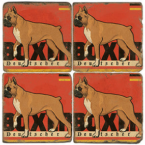 Boxer Coasters