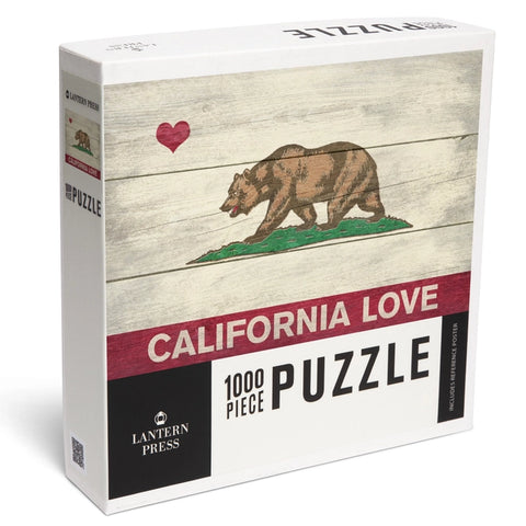 California Love State Flag Puzzle