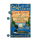 Call of the Loon Custom Sign