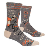 Men's Crew Socks - Here Comes Cool Dad