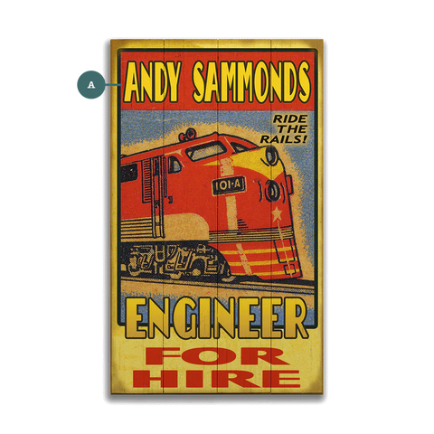 Engineer for Hire Custom Sign