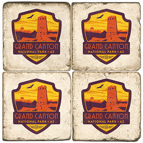 Grand Canyon Patch Coasters