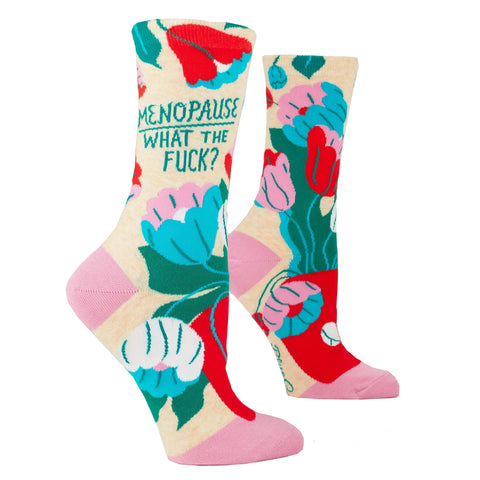 Women's Crew Socks - Menopause