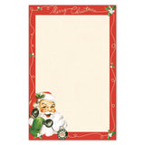 Retro Santa Notepad