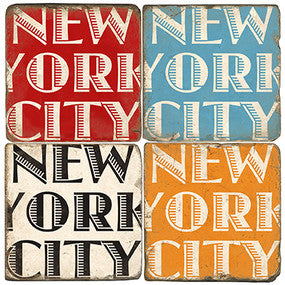 NYC Colors Coasters