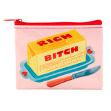 Rich Bitch Zipper Pouch