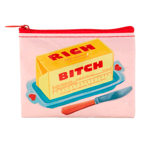 Rich Bitch Zipper Pouch