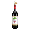 Red Wine Bottle Ornament