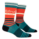 Men's Crew Socks - Retired as Fuck