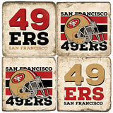 San Francisco 49ers Coasters