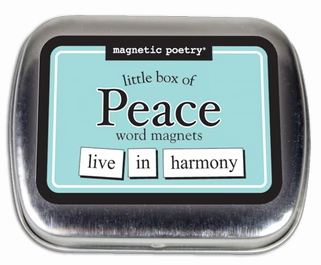 Mini Magnet Words - Peace