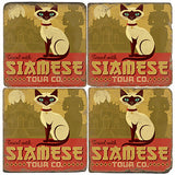 Siamese Tour Co. Coasters