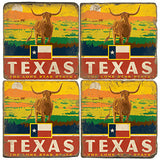 Texas Lone Star Coasters