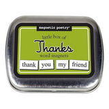 Mini Magnet Words - Thanks