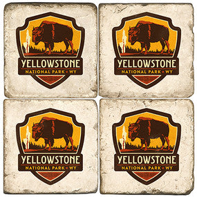 Yellowstone Patch Coasters