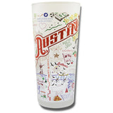 Austin Frosted Glass Tumbler