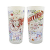 Austin Frosted Glass Tumbler