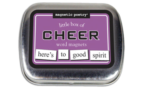 Mini Magnet Words - Cheer