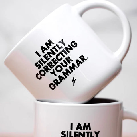 Correcting Your Grammer Mug