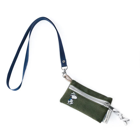 Snoopy Hike Lanyard Wallet